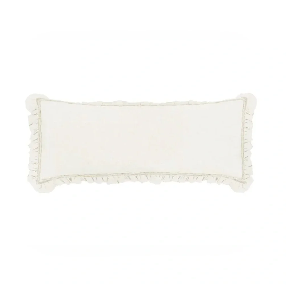 NWOT Pom Pom at Home Mathilde Linen Body Pillow Cream